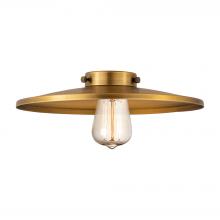 Innovations Lighting MFR-12-BB - Railroad Light 12 inch Brushed Brass Metal Shade