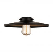 Innovations Lighting MFR-12-BK - Railroad Light 12 inch Matte Black Metal Shade