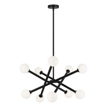 Matteo Lighting C64610BKOP - Matchstix Pendant