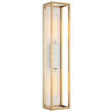 Matteo Lighting S15122WHAG - Shadowbox Wall Sconce