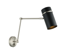 Matteo Lighting S17721BNMB - CILINDRO Wall Sconce