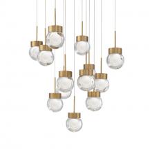 Modern Forms US Online PD-82013S-BK - Double Bubble Multilight Pendant Light