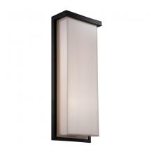 Modern Forms US Online WS-W1420-35-BK - Ledge Outdoor Wall Sconce Light