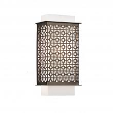 UltraLights Lighting 14321-SQ-BK-OA-03 - Clarus 14321 ADA Sconce