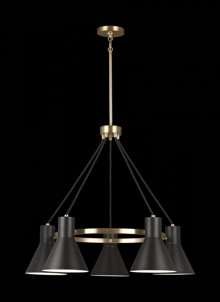 Towner Five Light Chandelier