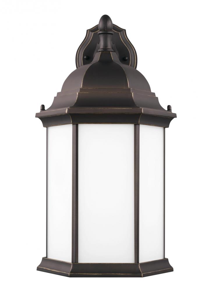 Sevier Large One Light Downlight Outdoor Wall Lantern