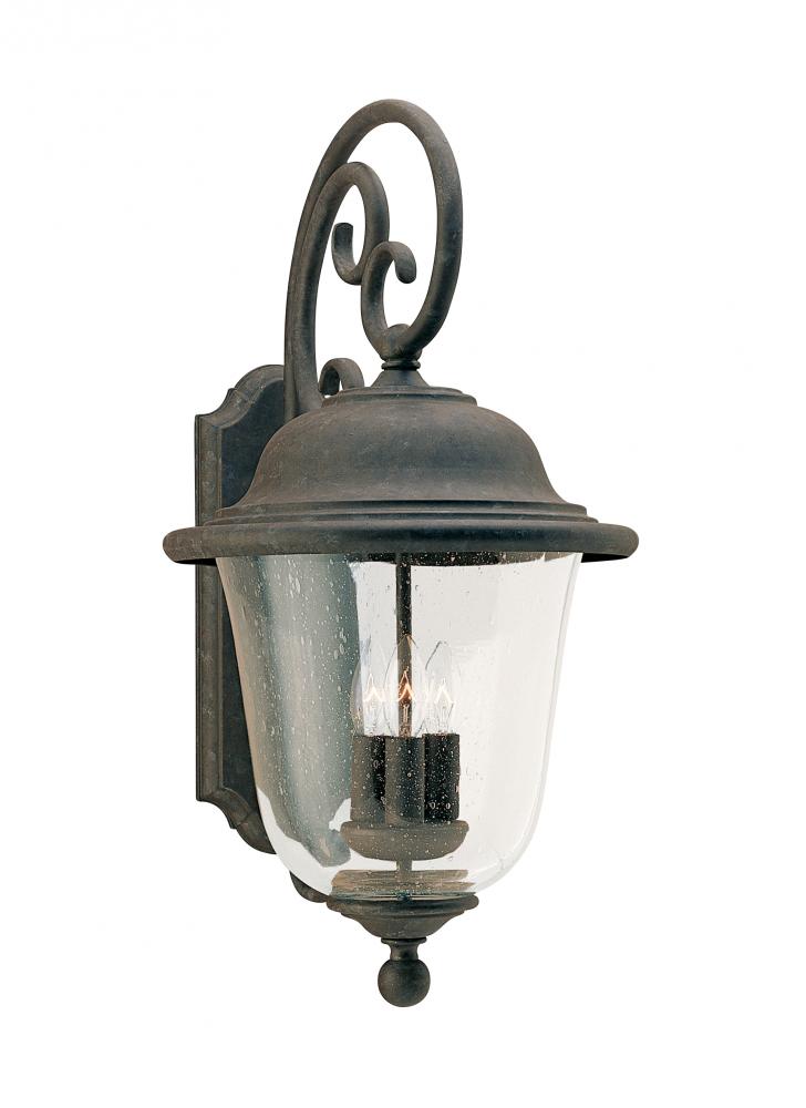 Trafalgar Three Light Outdoor Wall Lantern