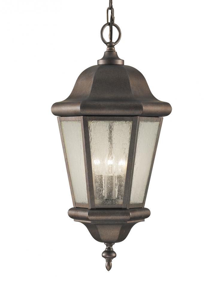 Martinsville Three Light Outdoor Pendant Lantern