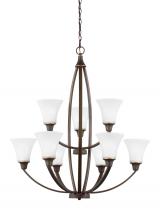 Generation Lighting 3113209-715 - Metcalf Nine Light Chandelier