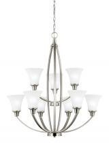 Generation Lighting 3113209-962 - Metcalf Nine Light Chandelier