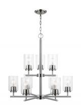 Generation Lighting 31172-962 - Oslo Nine Light Chandelier