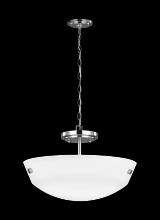Generation Lighting 7715202-05 - Kerrville Two Light Semi-Flush Convertible Pendant