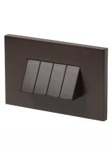 Generation Lighting 93483S-171 - Tarpa Amber LED Step Light