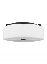 Generation Lighting FM312ORB - Sunset Drive Large Three Light Flush Mount