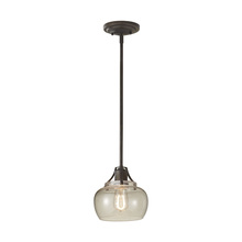 Generation Lighting P1234RI - Urban Renewal Round Glass Pendant