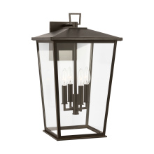 Generation Lighting GLO1424ANBZ - Linton Extra Large Lantern