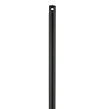 Generation Lighting DRT36BK - 36" Threaded Downrod - Matte Black