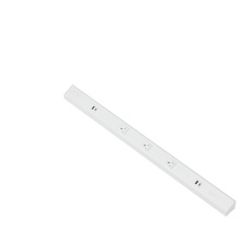 American Lighting ATOM-120V-30-WH - ATOM 30INCH POWER STRIP WHITE FINISH 3 20A TR RECEPTACLES 2 USB 1 RESET SWITCH