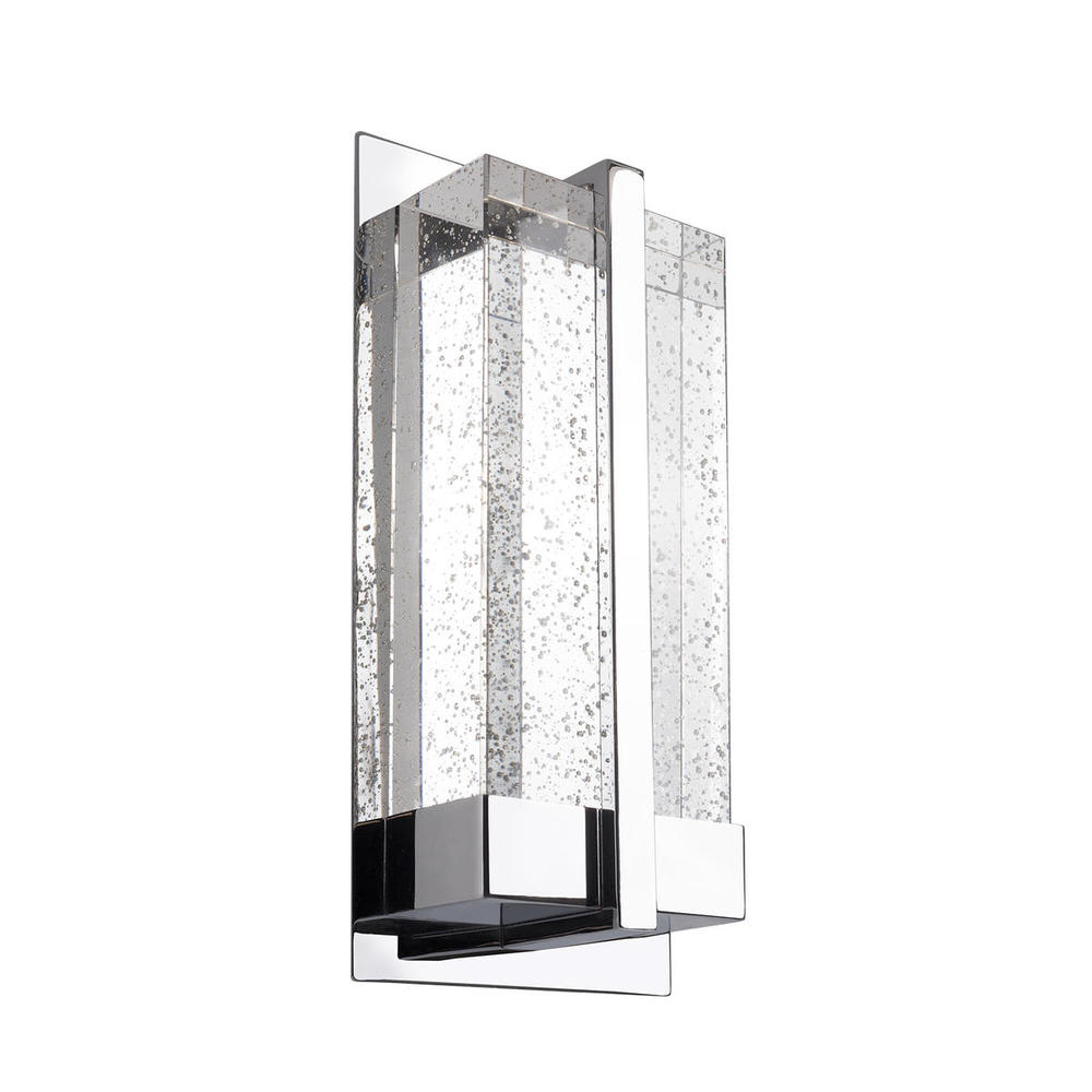 Gable 12-in Chrome LED Wall Sconce