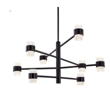 Kuzco Lighting Inc EP48232-BK-UNV-010 - Copenhagen 24-in Black LED Exterior Pendant