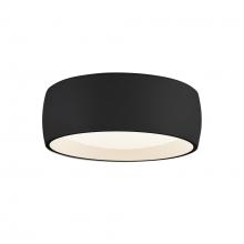 Kuzco Lighting Inc FM82106-BK - Savile 6-in Black LED Flush Mount