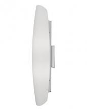 Kuzco Lighting Inc WS6122-CH - LED Wall Sconce with Catenary Shaped White Opal Glass