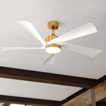 Vaxcel International F0138 - Redmond 52-in. LED Ceiling Fan Satin Brass
