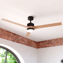 Vaxcel International F0140 - Ruston 60-in. LED Ceiling Fan Matte Black