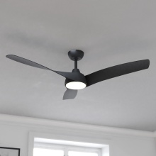 Vaxcel International F0145 - Crest Hill 56-in. LED Ceiling Fan Matte Black
