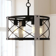 Vaxcel International P0369R - Dayna 10-in Pendant Satin Brass and Glossy White with Matte White