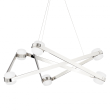 Hudson Valley 2738-PN - Orbit Chandelier