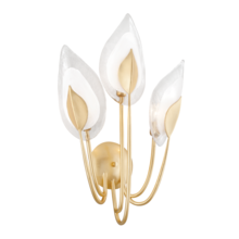 Hudson Valley 4803-GL - Blossom Wall Sconce