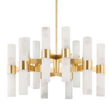 Hudson Valley 8938-AGB - STOWE Chandelier