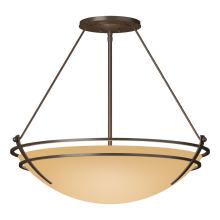 Hubbardton Forge 124442-SKT-05-SS0054 - Presidio Tryne Large Semi-Flush