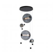 Hubbardton Forge 139052-LED-STND-10-YL0694 - Abacus 4-Light Round LED Pendant