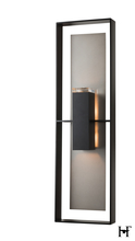 Hubbardton Forge 302667-SKT-80-78-ZM0850 - Shadow Box Tall Dark Sky Friendly Outdoor Sconce