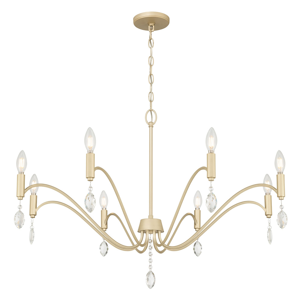Aureline 35.5" Wide 8-Light Chandelier