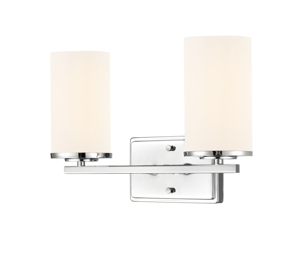 Verlana 14" 2-Light Vanity - Chrome