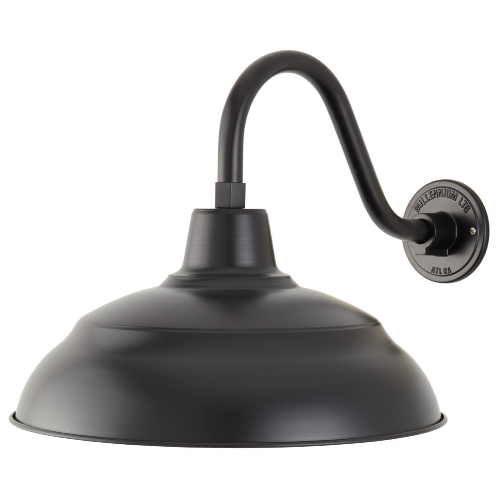 R Series 1-Light Wall Sconce Satin Black