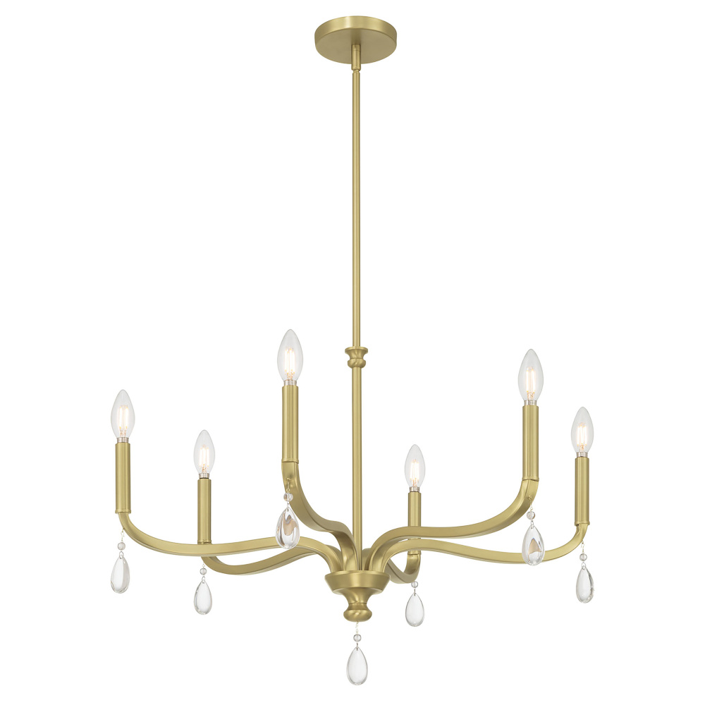 Viremont 28" Wide 6-Light Chandelier