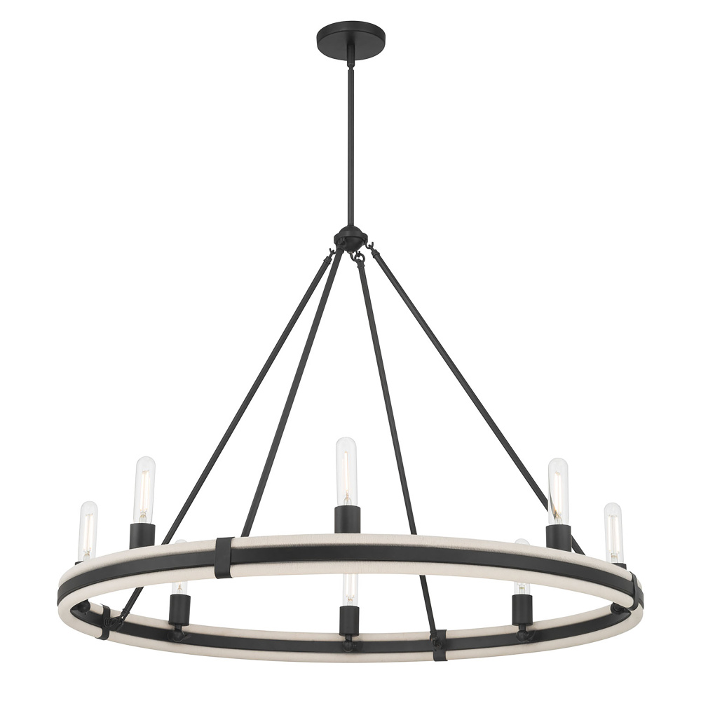 Rovessa 39" Wide 8-Light Chandelier