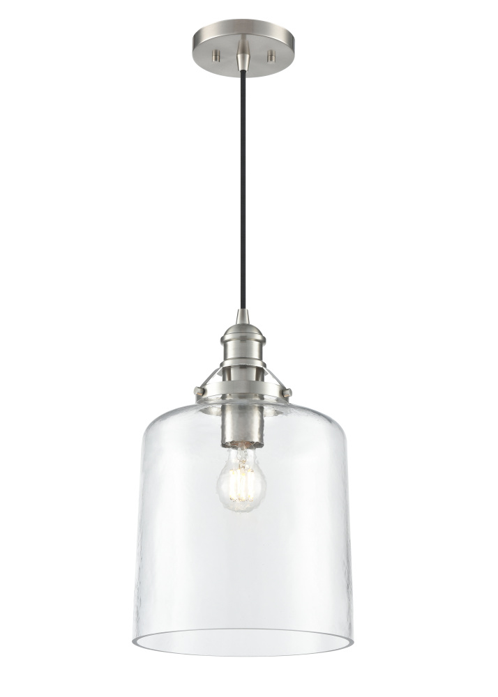 Khrisa 10" Wide 1-Light Pendant - Brushed Nickel