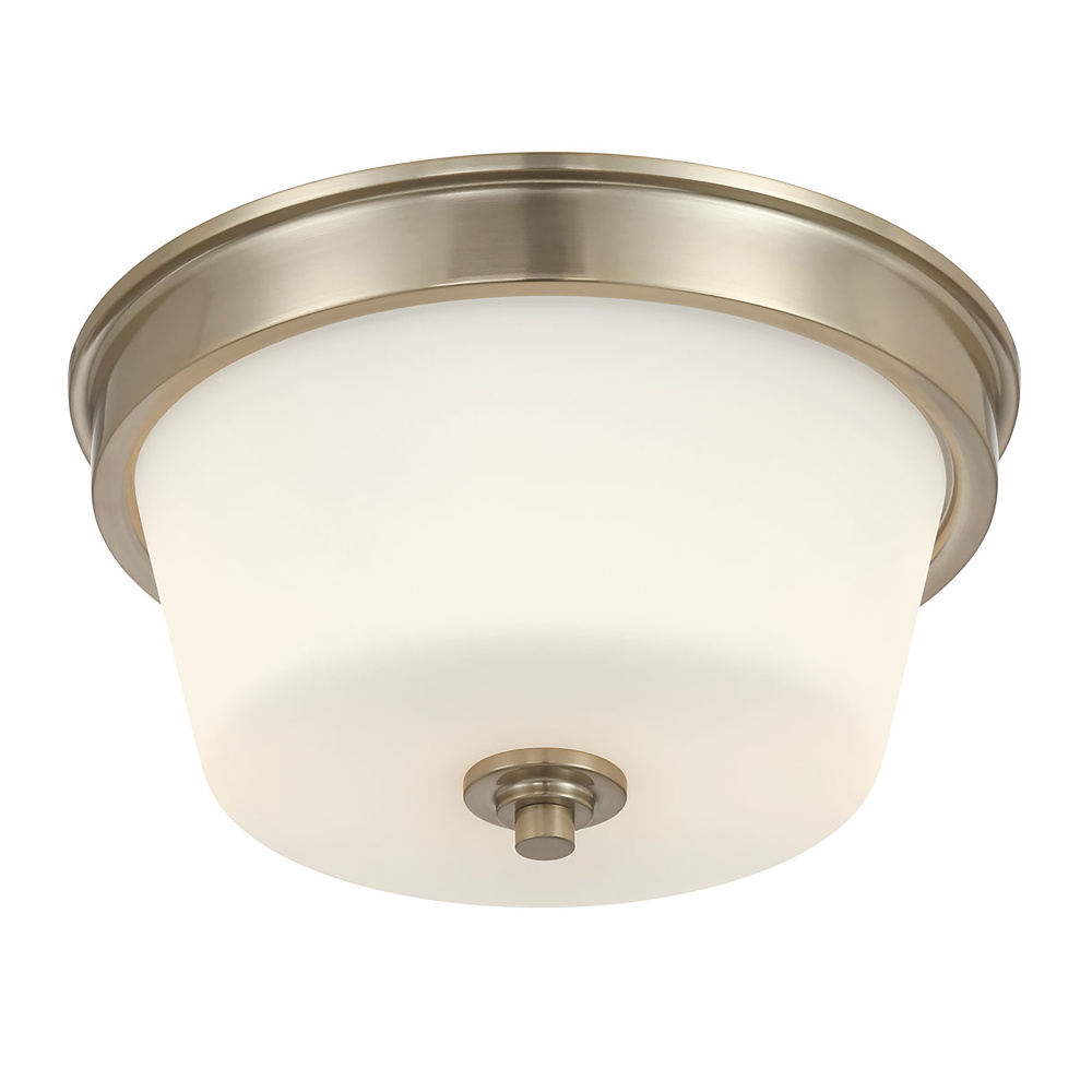 Strayhan 13" Wide 2-Light Flush Mount
