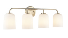 Millennium 214104-MG - Laphia 28" Wide 4-Light Vanity - Modern Gold