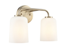 Millennium 214202-MG - Laphia 14" Wide 2-Light Vanity - Modern Gold