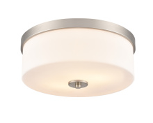 Millennium 214102-BN - Laphia 13.25" Wide 2-Light Flushmount - Brushed Nickel