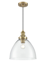Millennium 218101-VB - Khrisa 12.75" Wide 1-Light Pendant - Vintage Brass