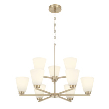 Millennium 64109WG-MG - Strayhan 28.5" Wide 9-Light Chandelier