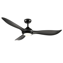 Millennium 1077WLED-MBK-MBK - Wynleaf 52" LED Indoor/Outdoor Ceiling Fan