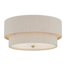 Millennium 208104-VB - Helbert 18" Wide 4-Light Flush Mount